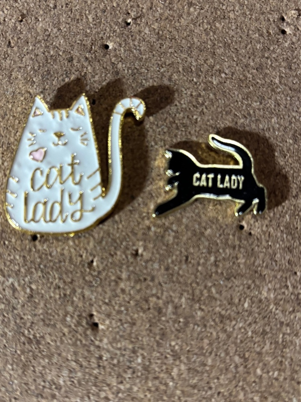 Cat Lady Pins